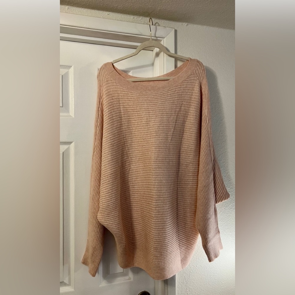 Dolman Sleeve Tunic Sweater Size XXL